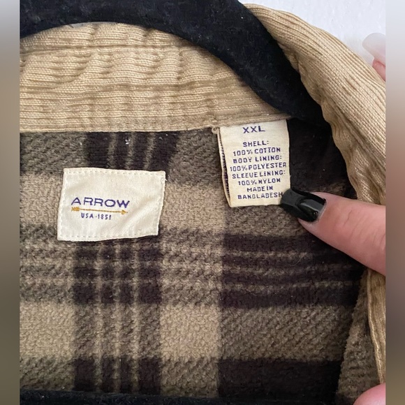 Mens Corduroy shacket - Picture 4 of 4